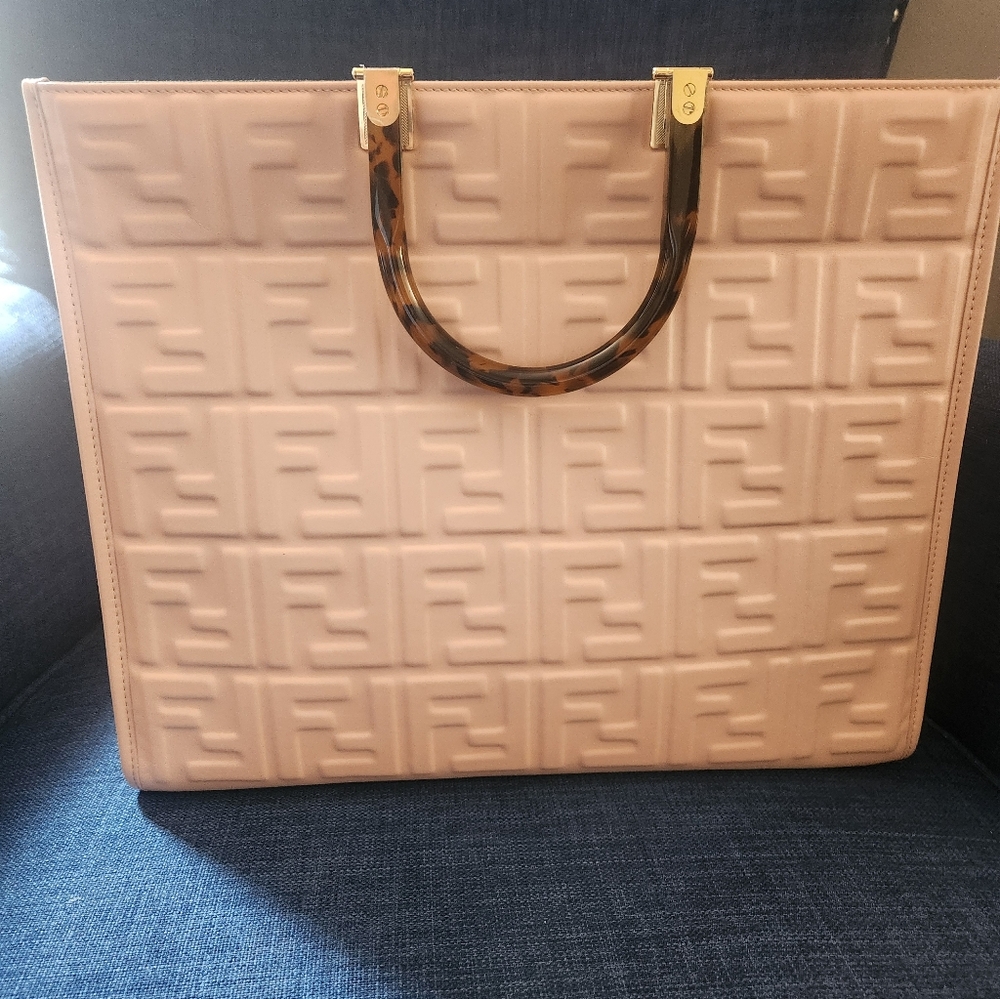 Fendi Large Zucca Sunshine Tote Beautiful NWT